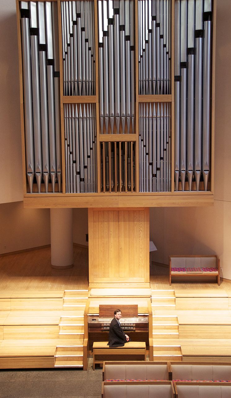 Paul Jacobs at the organ
