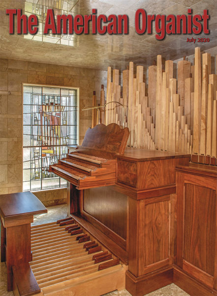 July 2020 TAO Feature Article - American Guild of Organists